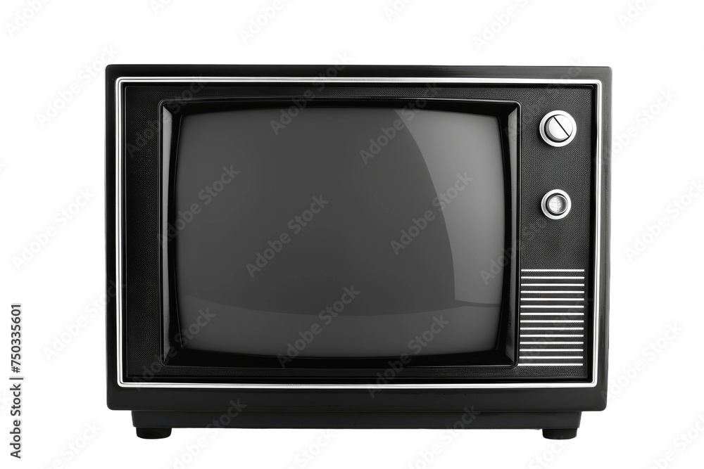 Plasma TV Isolated on Transparent Background