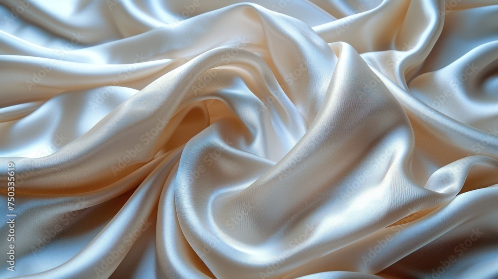 a close up of a white cloth with a very smooth pattern in the middle of the fabric, with a very soft feel to it'embellishment'embellishment '. a close up of a white cloth with a very smooth pattern in the middle of the fabric, with a very soft feel to it'embellishment'embellishment '.