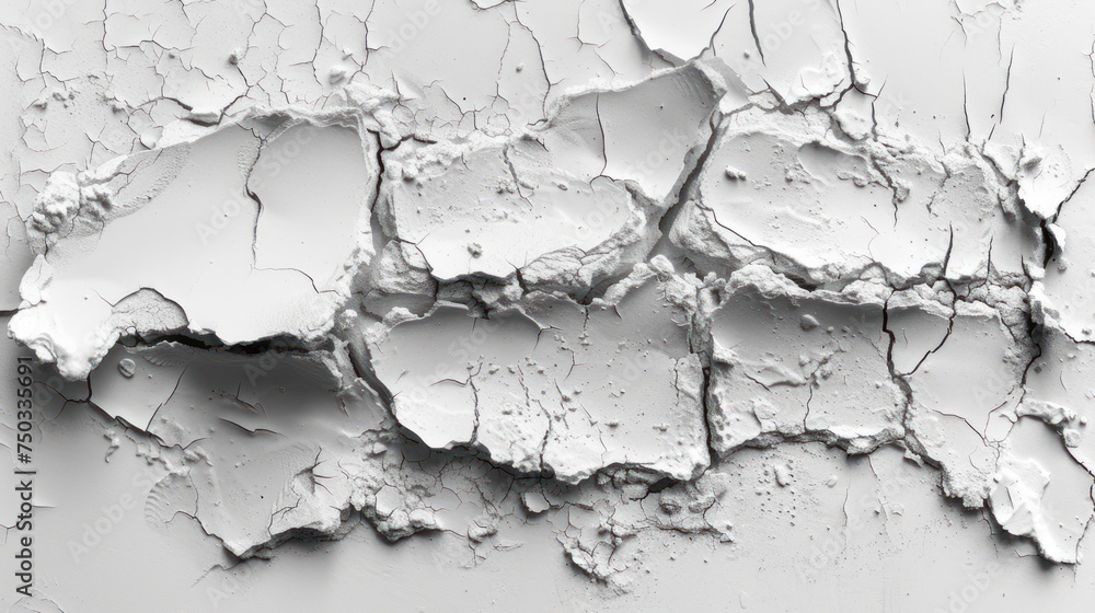 a black and white photo of a crack in a wall with paint chipping off of the top and bottom of the paint chipping off of the top of the wall. a black and white photo of a crack in a wall with paint chipping off of the top and bottom of the paint chipping off of the top of the wall.