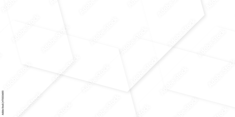 Abstract white geometric background with seamless pattern, modern abstract background line,triangle shapes layered in modern abstract pattern design.