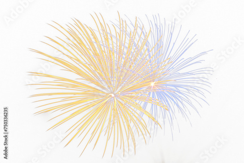 Colorful Firework transparent background