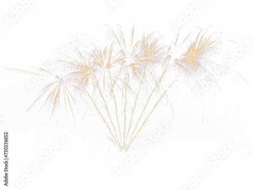 Colorful Firework transparent background