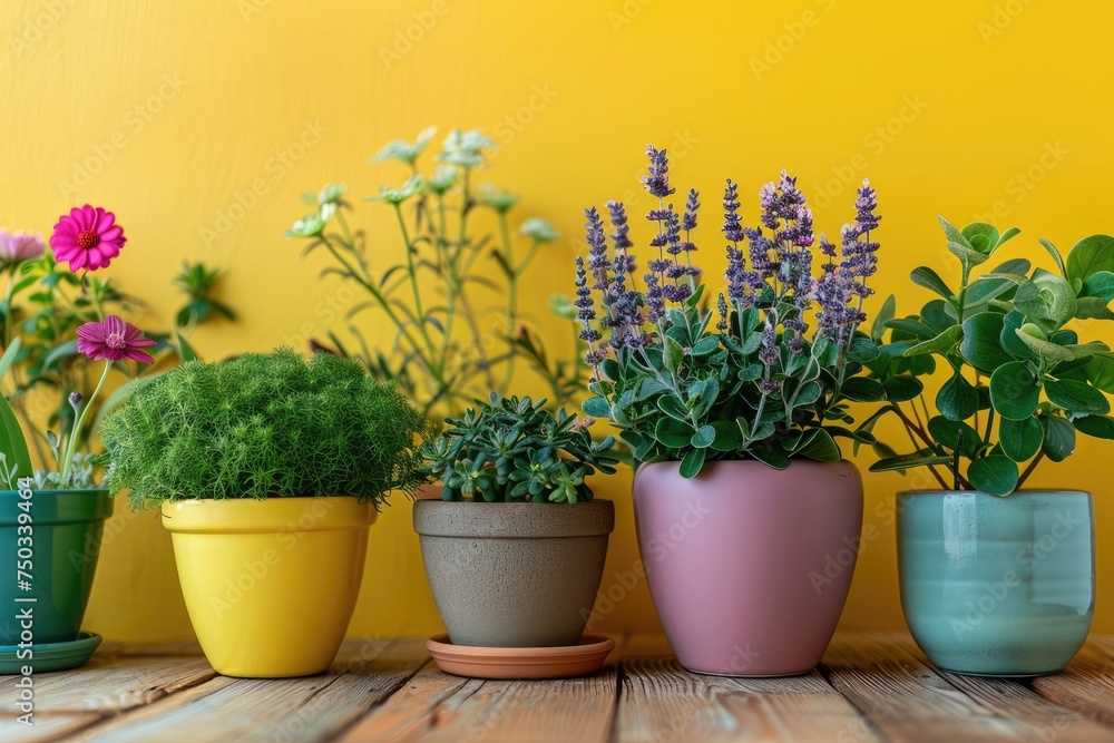 Floral composition. Plants in pot plants forming a beautiful composition flower. Floral composition. Plants in pot plants forming a beautiful composition flower.