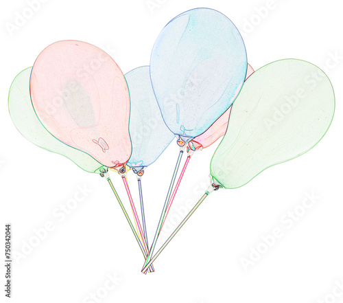 Wallpaper Mural Ballons Torontodigital.ca