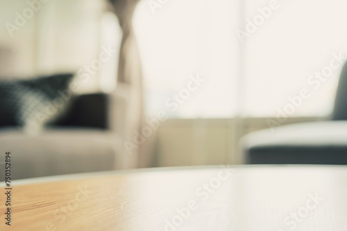 Wallpaper Mural Empty table in the room  Torontodigital.ca