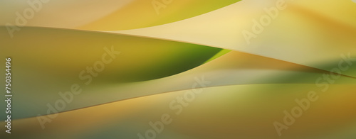 Yellow and Green Tones Background © BazziBa