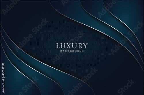 Modern Black And Silver Metallic Background, Abstract vector metallic background with silver shiny carbon texture pattern