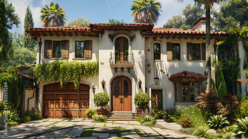 Majestic Estates Under the California Sky, The Grandeur of Luxurious Living, A Portrait of Suburban Elegance