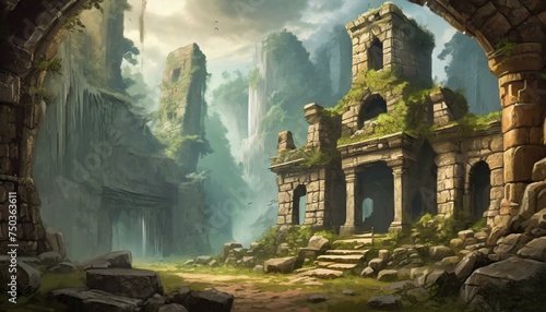 Whispers from the Stones: Delving into the Enigma of an Unexplored Ruin"
