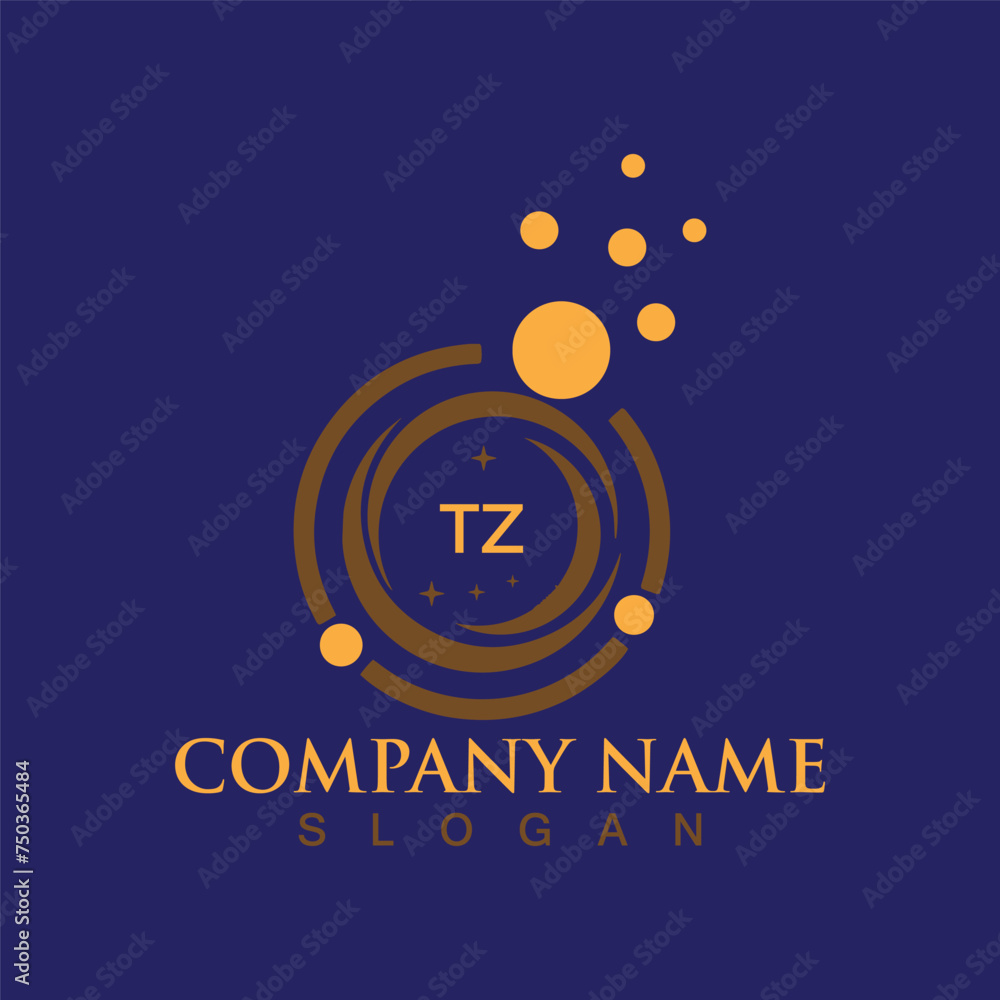 Fototapeta premium Abstract company logo design template