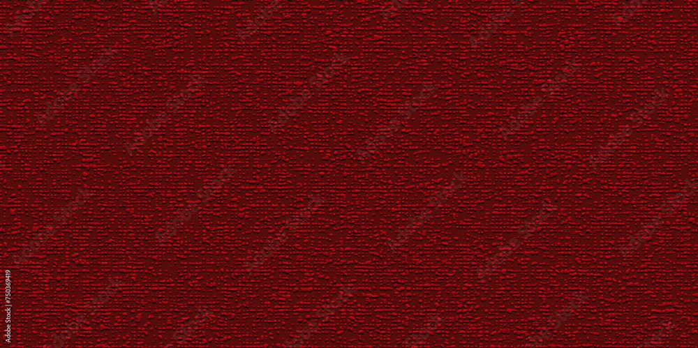 Fototapeta premium Red carpet texture pattern. Red fabric texture canvas background for design cloth texture. 