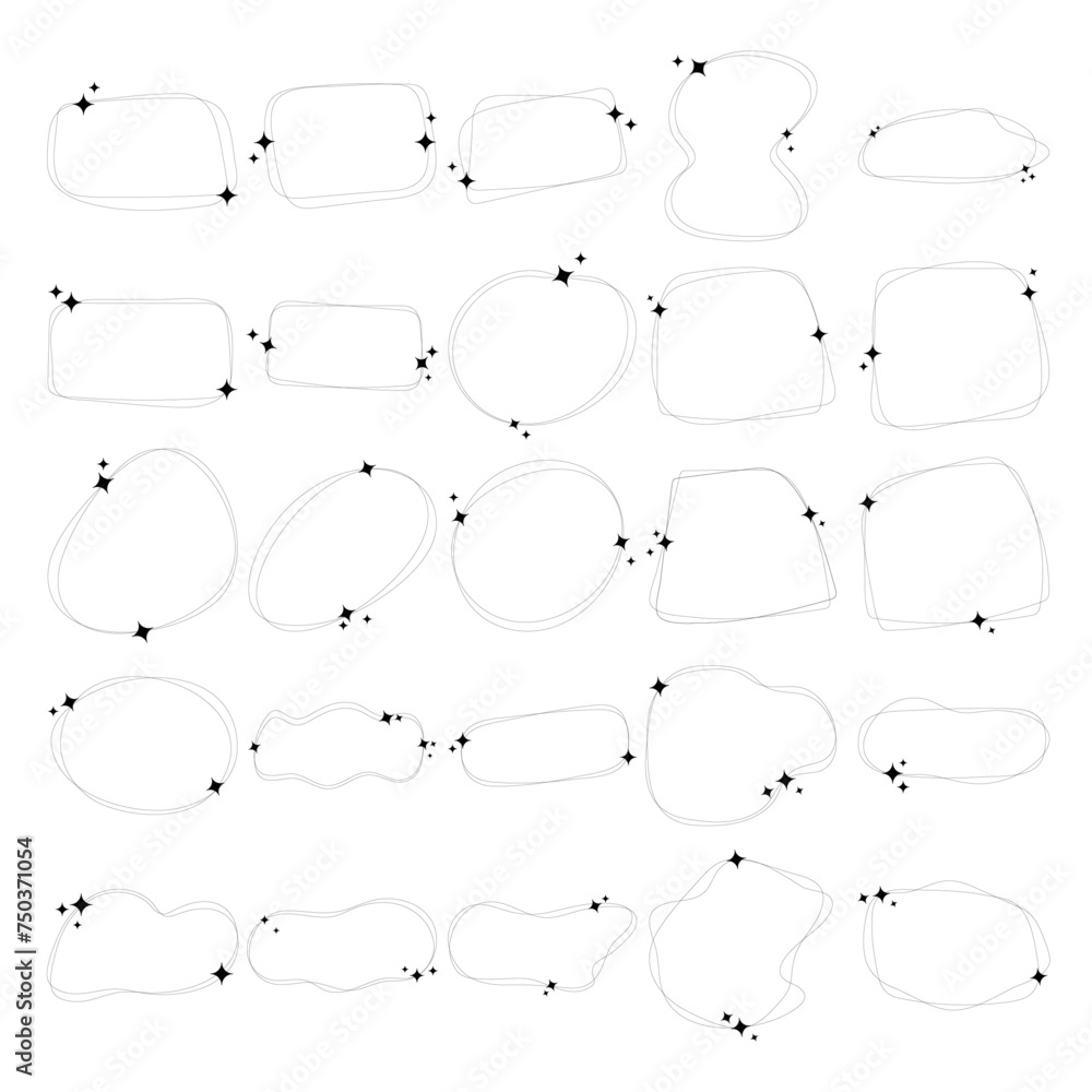 Fototapeta premium Line Photo Frame