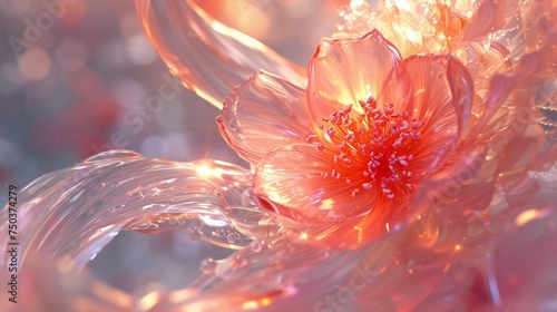 Petal Whirlwind: Extreme macro captures the whirlwind of Sakura's petals in exquisite detail.