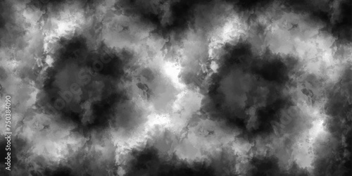 Dark storm clouds envelop the sky, hinting at a dramatic weather abstract. A sunset's light pierces through the white mist, painting a heavenly landscape. Tornadoes of fog and mist dance amidst 