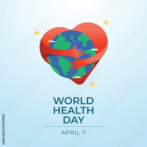 vector graphic of World Health Day ideal for World Health Day celebration.