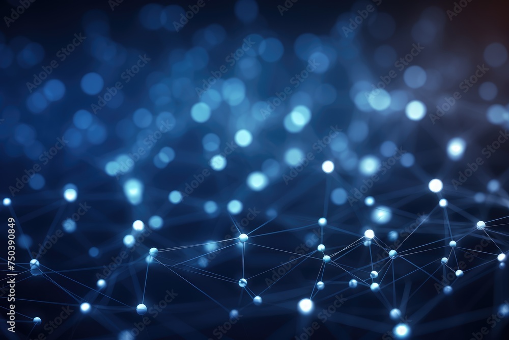 Abstract digital background. Big data visualization. Network connection structure. Science background. Network connection structure, Ai generated Abstract digital background. Big data visualization. Network connection structure. Science background. Network connection structure, Ai generated