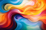 Liquid Colorful Background. Soft and Dreamy