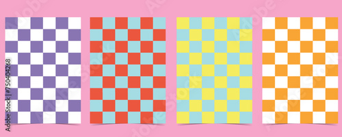 Shape geometric vertical background.vector illustration for a4 design