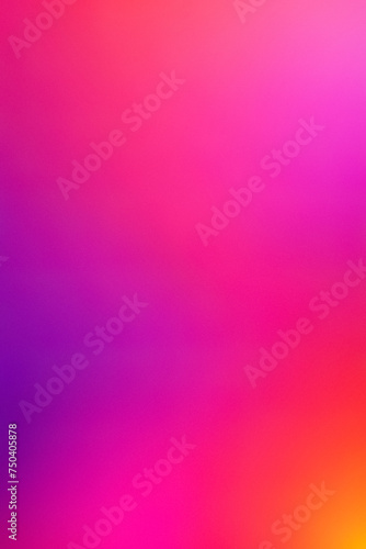 Tropic Twilight: Abstract Color Orange fading to hot pink and purple Gradient Background of Tropical Sunset