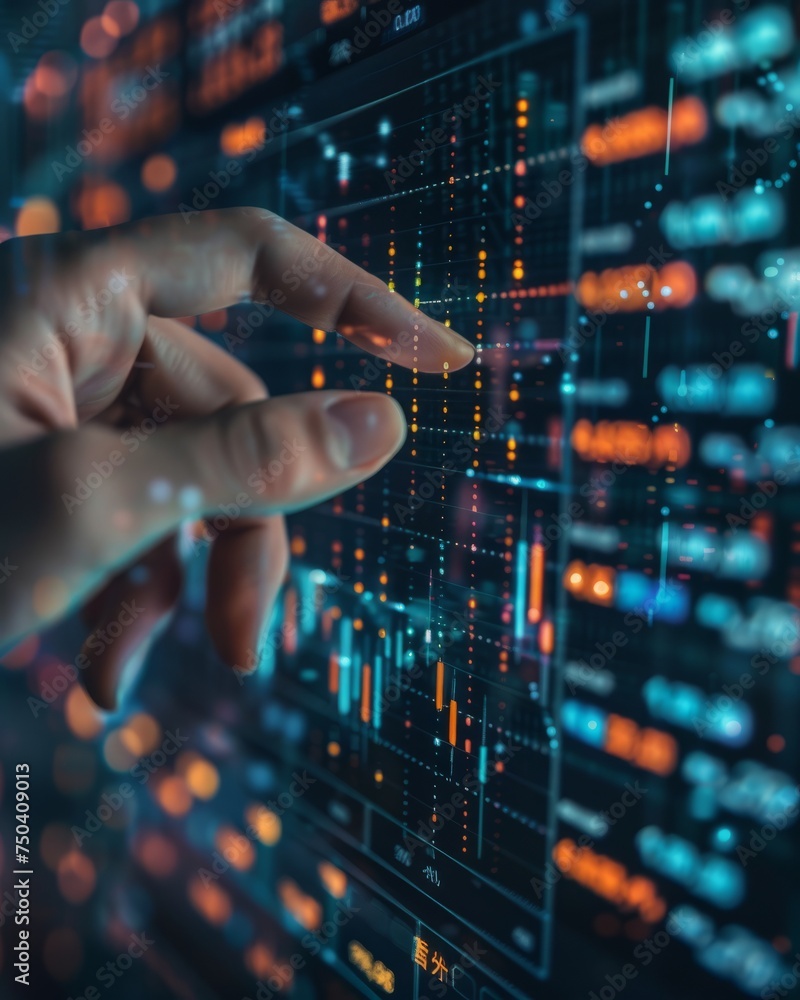 Touching the Future of Finance: Interactive Data Analysis Touching the Future of Finance: Interactive Data Analysis