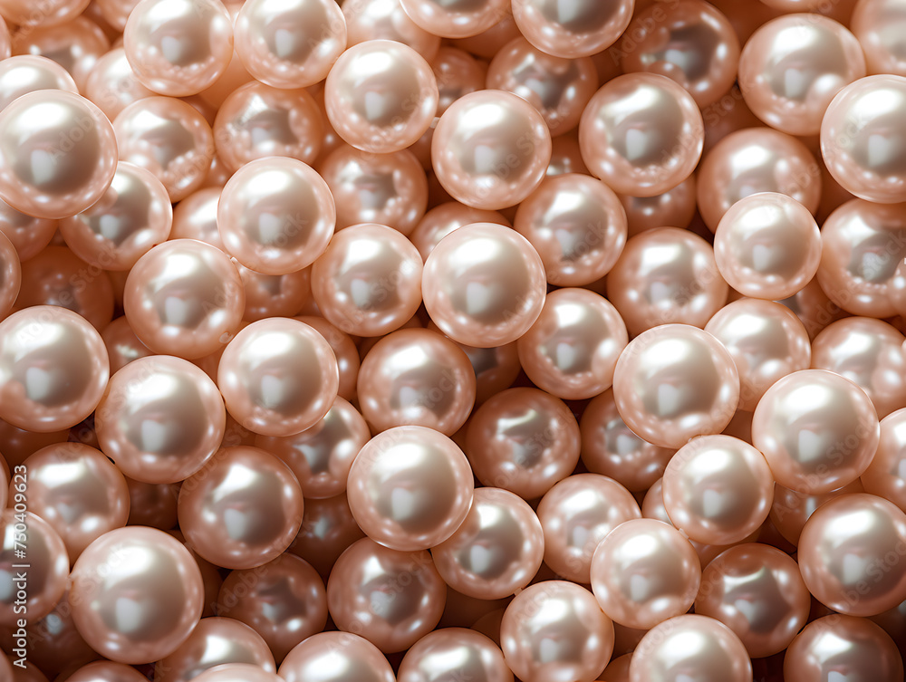 Abstract pink shiny pearls background Abstract pink shiny pearls background