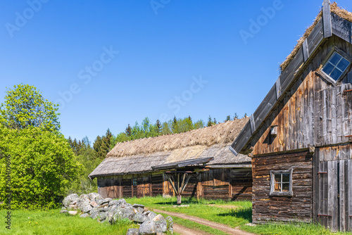 Old farm from the 19th century © Lars Johansson