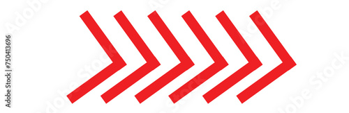 Arrow chevron symbol. Black arrows symbols set. Blend effect. Swipe sign. Vector isolated on white. photo