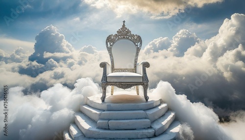A White Throne Amidst the Clouds" © Sadaqat