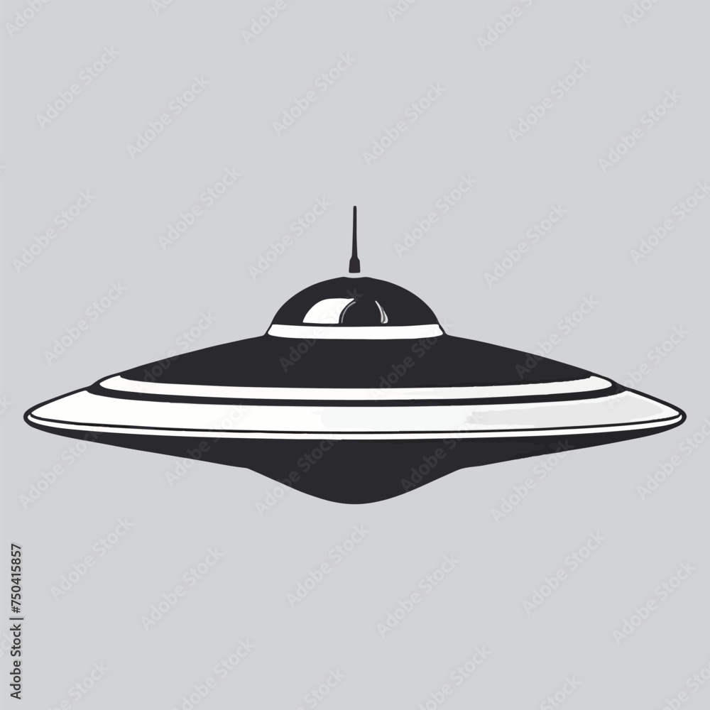 vector isolated of UFO vector isolated of UFO