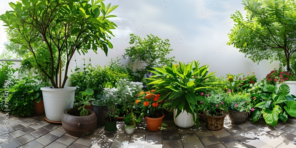 Urban Oasis: Balcony Garden Paradise