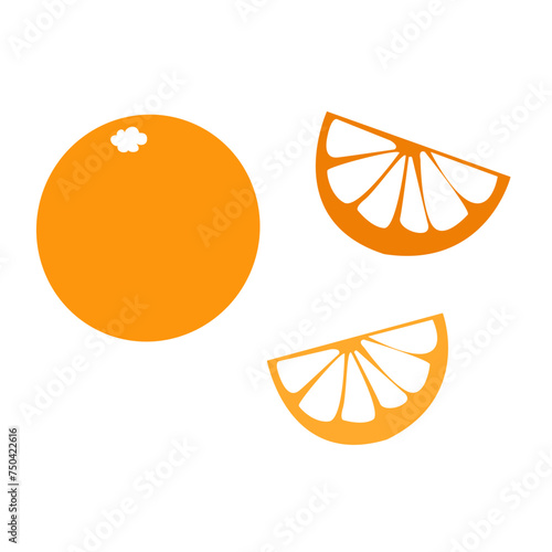 Make a Professional Orange Vector Illustration