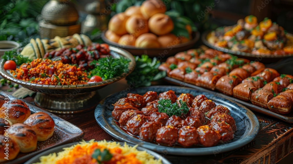 In addition to being a traditional lunch from the Middle East, it is also Ramadan 