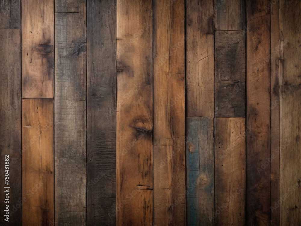 Naklejka premium Old reclaimed wood background highly detailed texture.