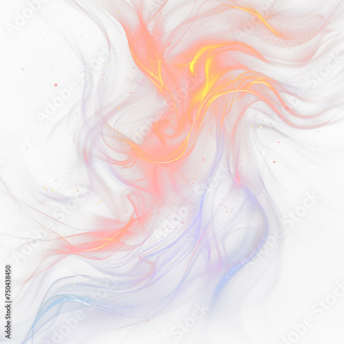 abstract colorful smoke