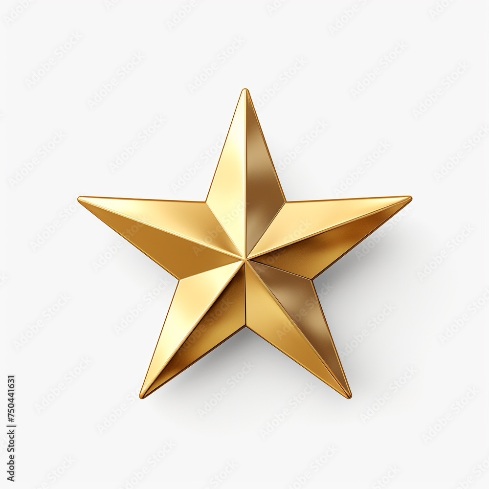 gold star isolated on white gold star isolated on white