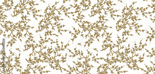 seamless pattern floral pattern textile vector tropical bicolor faces flower leaves miniprint animal geometric