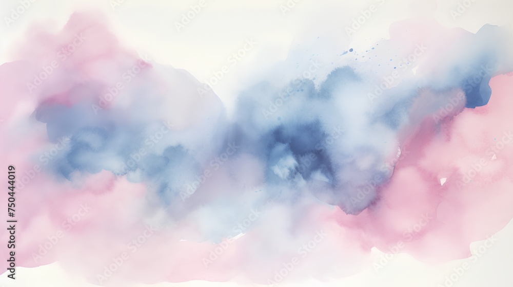 Abstract watercolor background. Colorful vector background. Digital art painting.