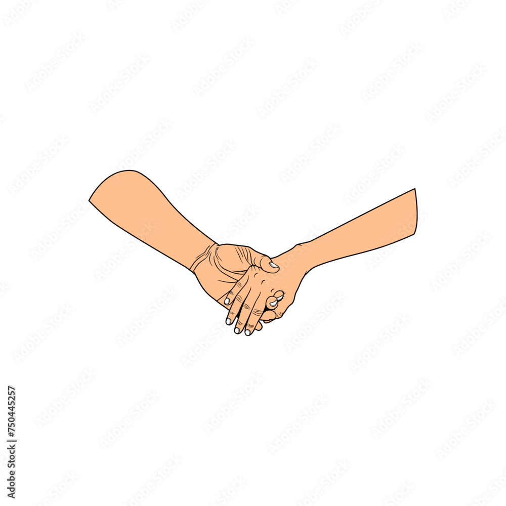 romance couples holding hands vector illustration romance couples holding hands vector illustration