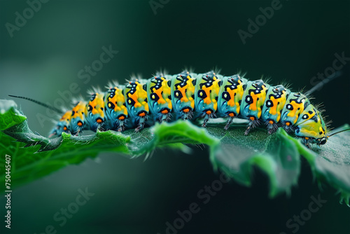 A Caterpillar on leaf, World Wildlife Day