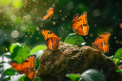 Daytime butterflies in their environment, World Wildlife Day photo