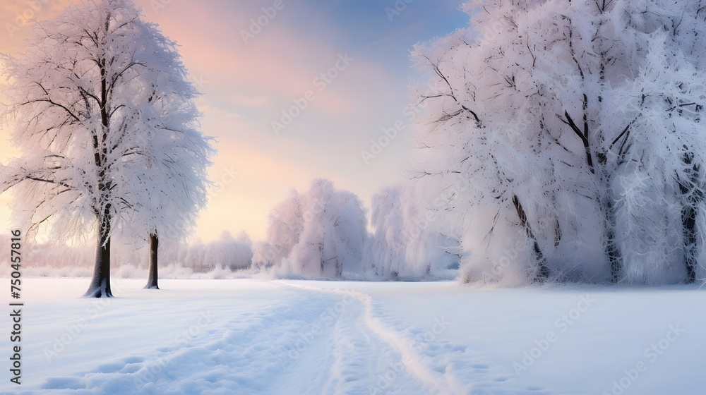 雪道 雪道