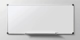 A white board with a handle for easy transportation and display. Ideal for presentations and meetings