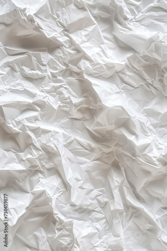 Close up of a sheet of white paper. Useful for various design projects