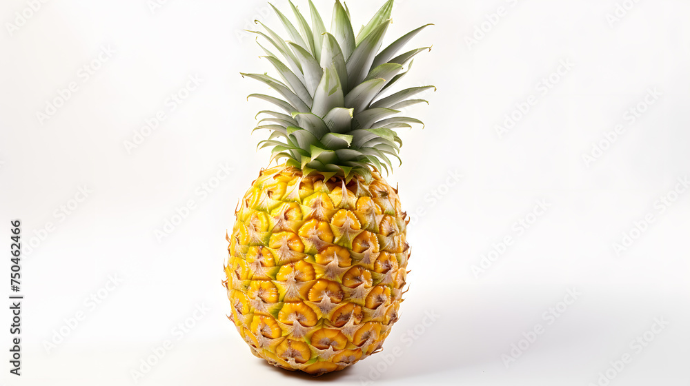 pineapple on white pineapple on white