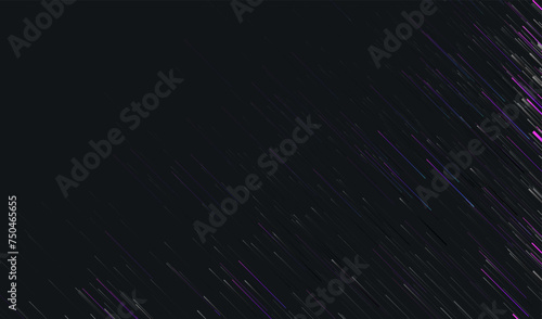 Glowing lines on black background