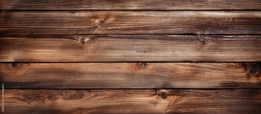 Rustic Charm: Detailed Wooden Wall Background with Brown Wood Texture Rustic Charm: Detailed Wooden Wall Background with Brown Wood Texture