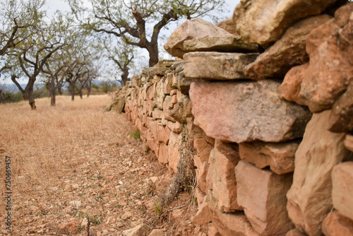 Muros de piedra seca