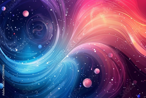 Abstract background for Global Astronomy Month