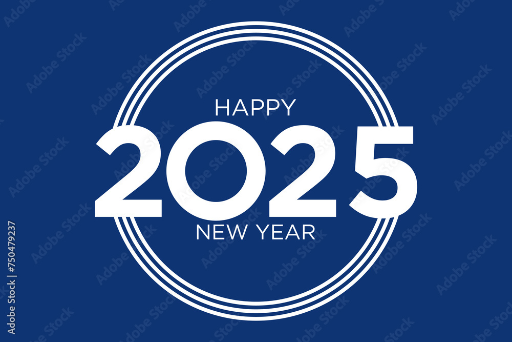 2025 happy new year, trendy new year 2025 white or blue background design template icon vector
2025 happy new year, trendy new year 2025 white or blue background design template icon vector