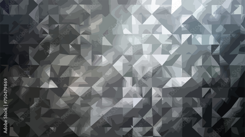 Obraz premium Dark Silver Gray vector abstract mosaic template. 